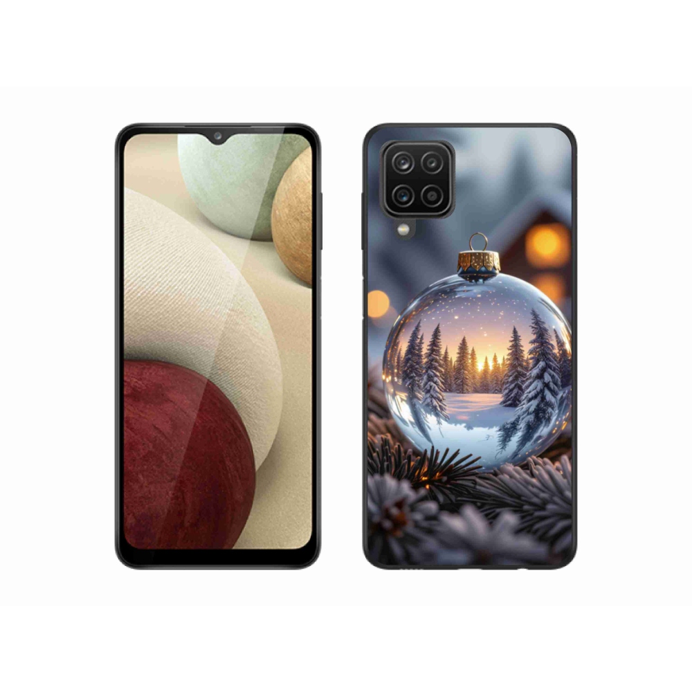 Gél borítás mmCase Samsung Galaxy M12 készülékhez - karácsonyi dekoráció