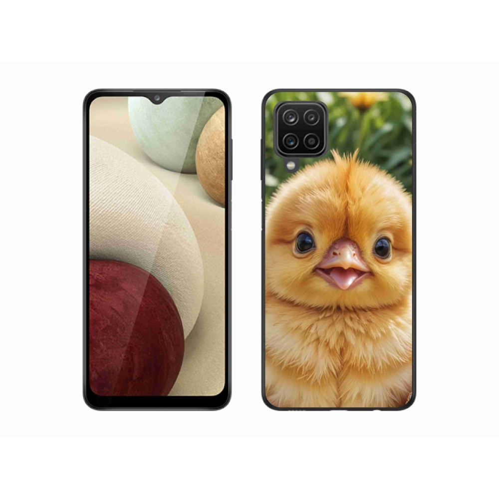 Gél borító mmCase Samsung Galaxy M12 - boldog csaj - Samsung Galaxy M12 - boldog csaj