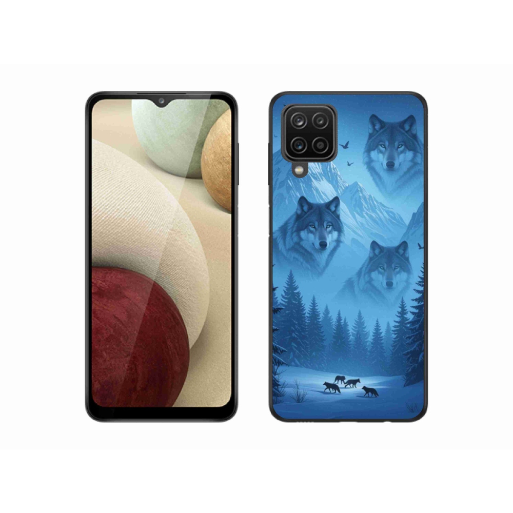 Gél védőhuzat mmCase Samsung Galaxy M12 - farkas csomag