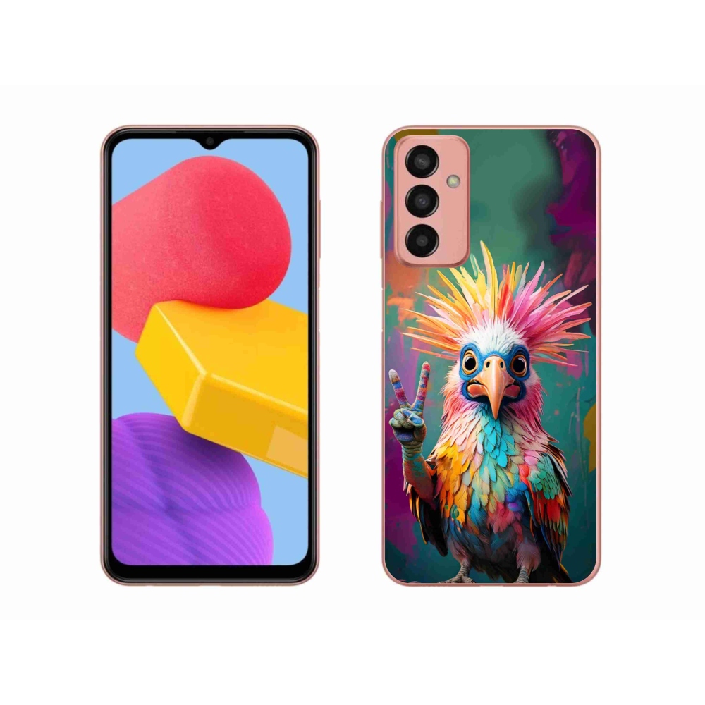 Gél borító mmCase Samsung Galaxy M13 készülékhez - lilás színű