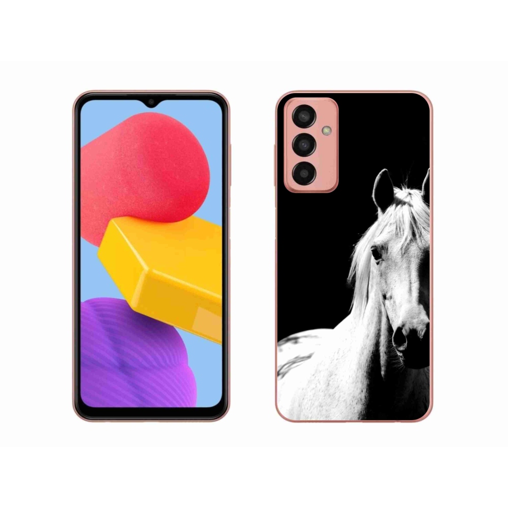 Gél borítás mmCase Samsung Galaxy M13 - fehér ló 5