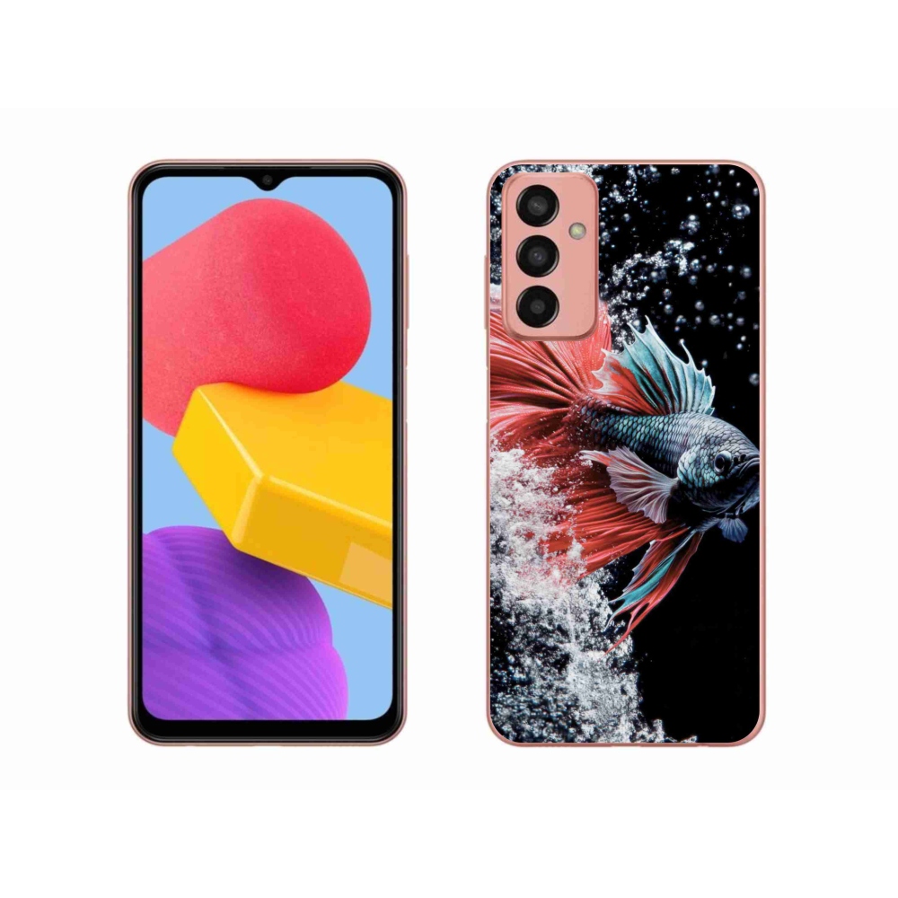 Gél borító mmCase Samsung Galaxy M13 - harcos tarka mmCase Samsung Galaxy M13-hoz