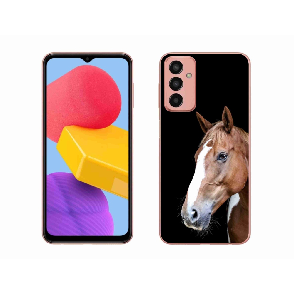 Zselés borítás mmCase Samsung Galaxy M13 - barna ló 3