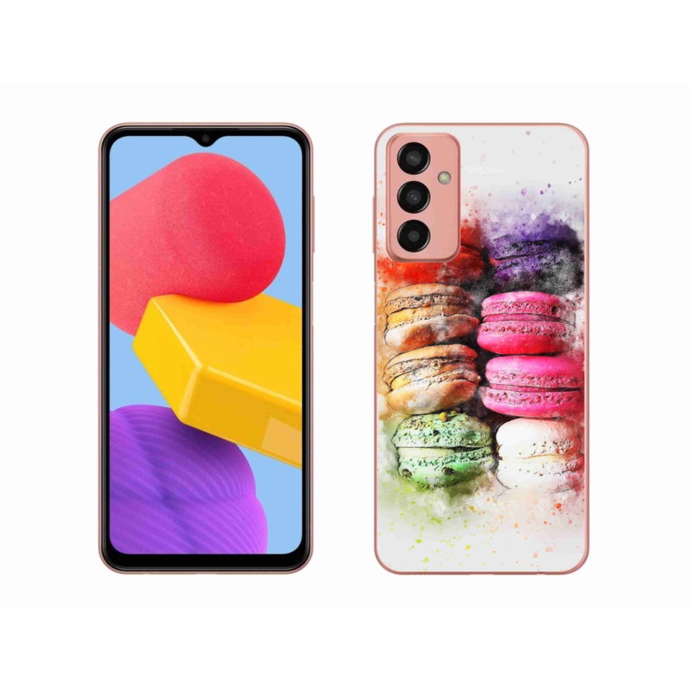 Zselés borítás mmCase Samsung Galaxy M13 készülékhez - makarónik