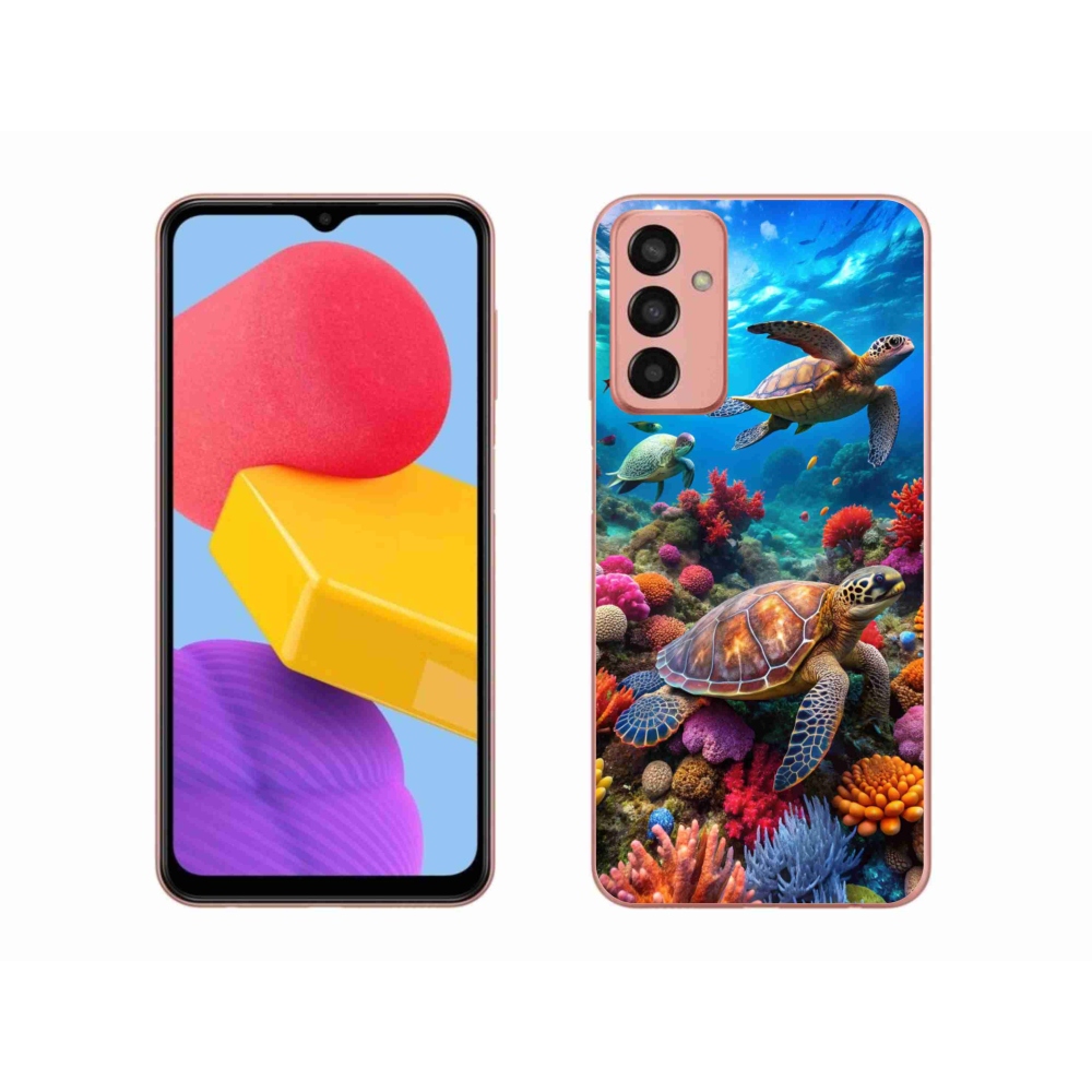 Zselés borítás mmCase Samsung Galaxy M13 készülékhez - Sea World 2