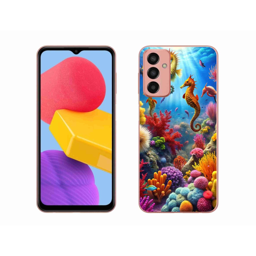 Zselés borítás mmCase Samsung Galaxy M13 készülékhez - Sea World 3