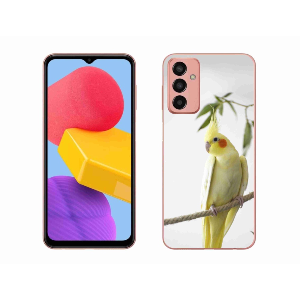 Gél borító mmCase Samsung Galaxy M13 - papagáj korela chocholatá