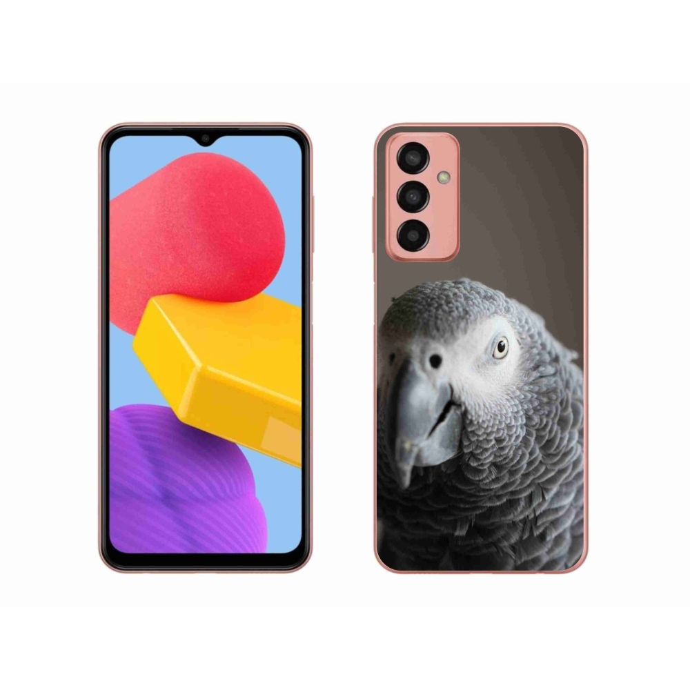 Zselés borítás mmCase Samsung Galaxy M13 készülékhez - papagáj jacko 2