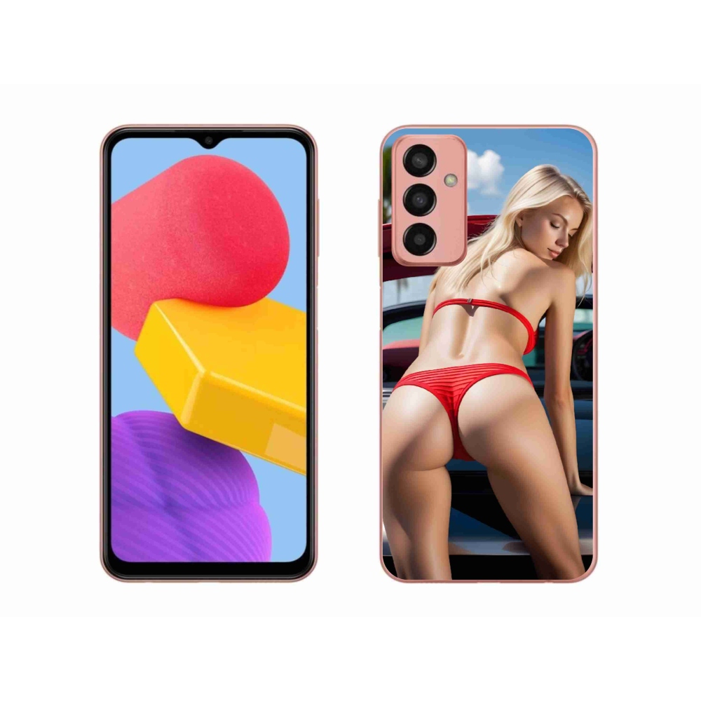 Gél borító mmCase Samsung Galaxy M13 - szexi nő 2