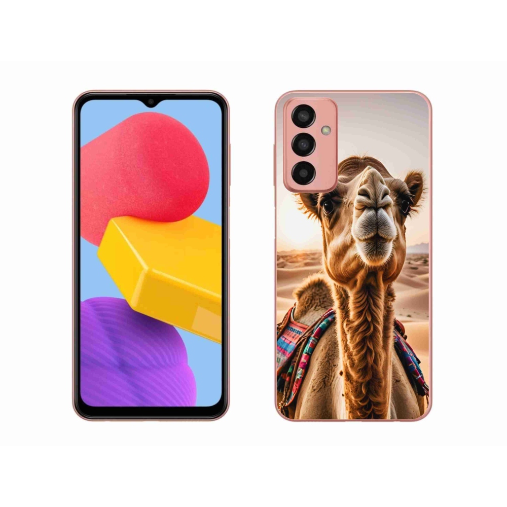 Gél védőhuzat mmCase Samsung Galaxy M13 készülékhez - teve színű