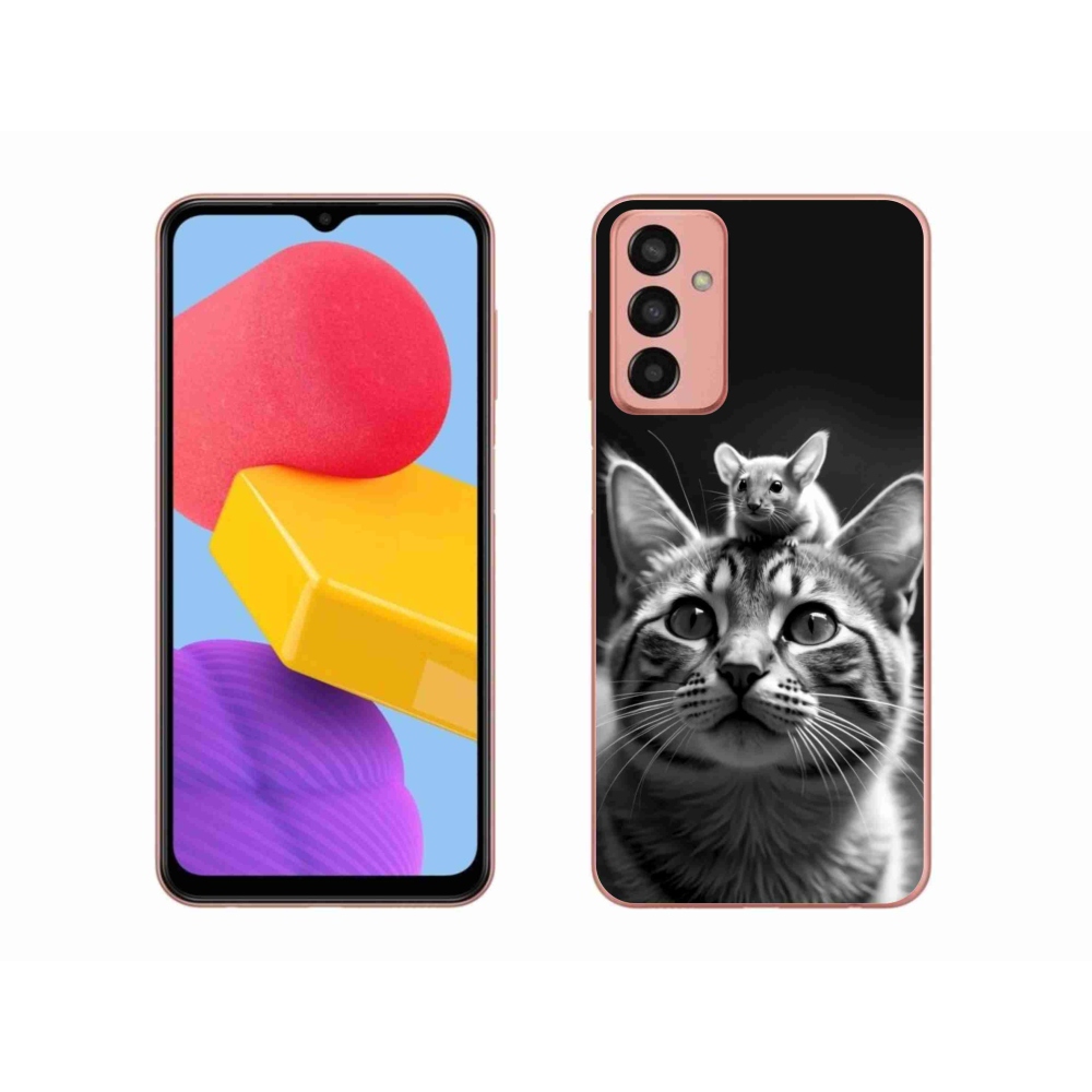 Gél borító mmCase Samsung Galaxy M13 - állati barátság 2