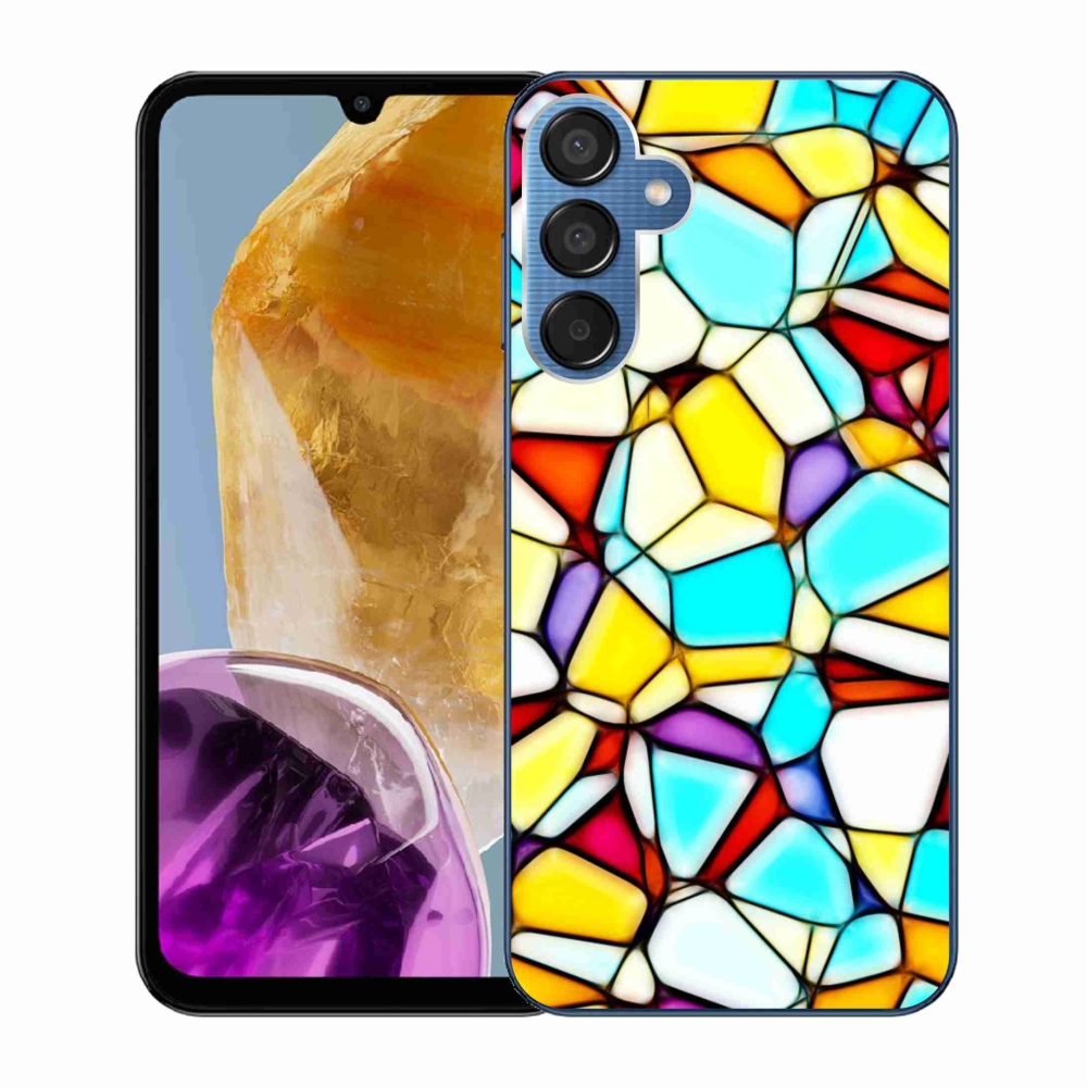 Zselés borítás mmCase Samsung Galaxy M15 5G - absztrakt motívum 40