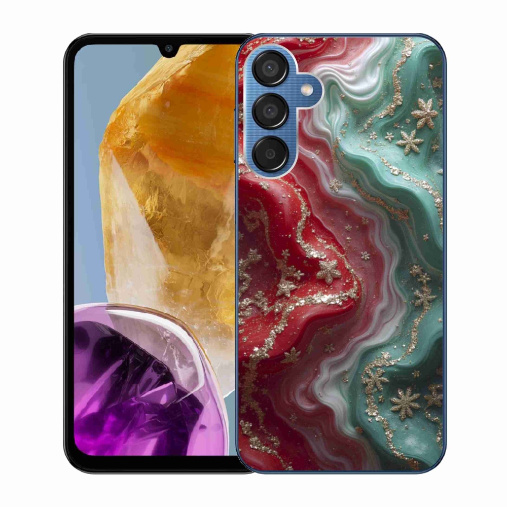 Zselés borítás mmCase Samsung Galaxy M15 5G - absztrakt motívum 54