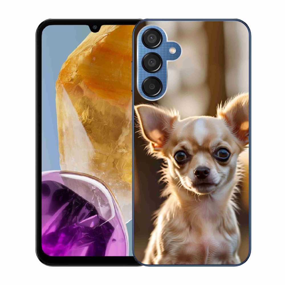 Gél borítás mmCase Samsung Galaxy M15 5G - chihuahua 6