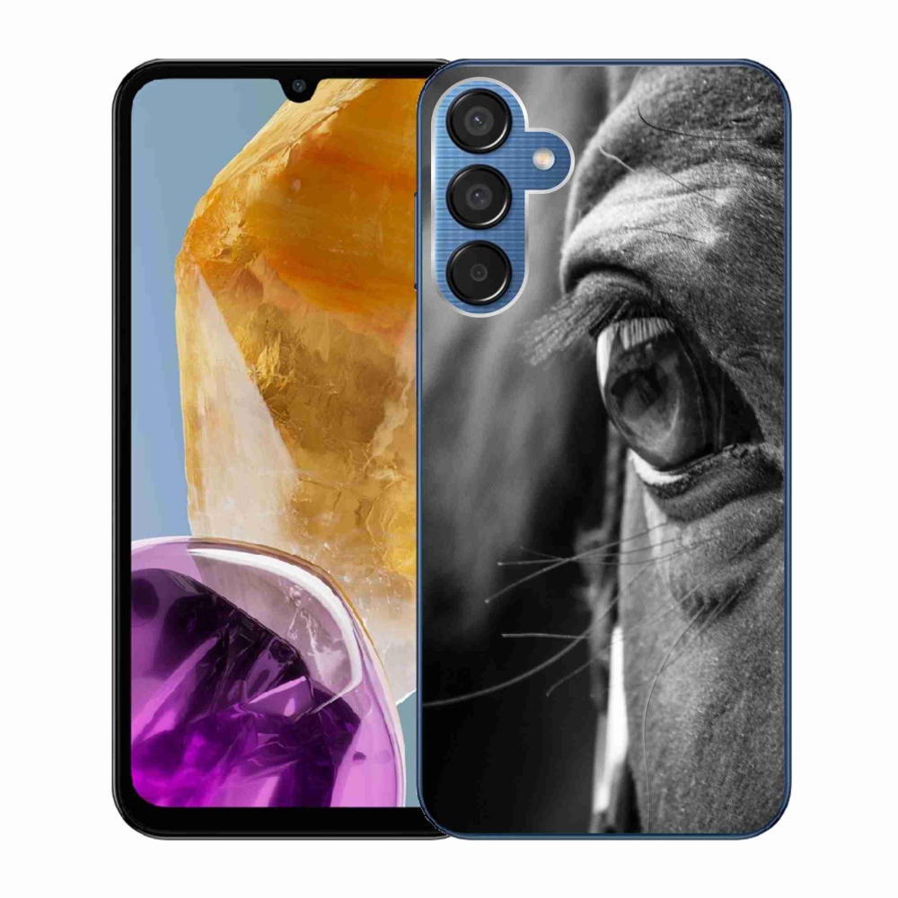 Zselés borítás mmCase Samsung Galaxy M15 5G - ló nézet