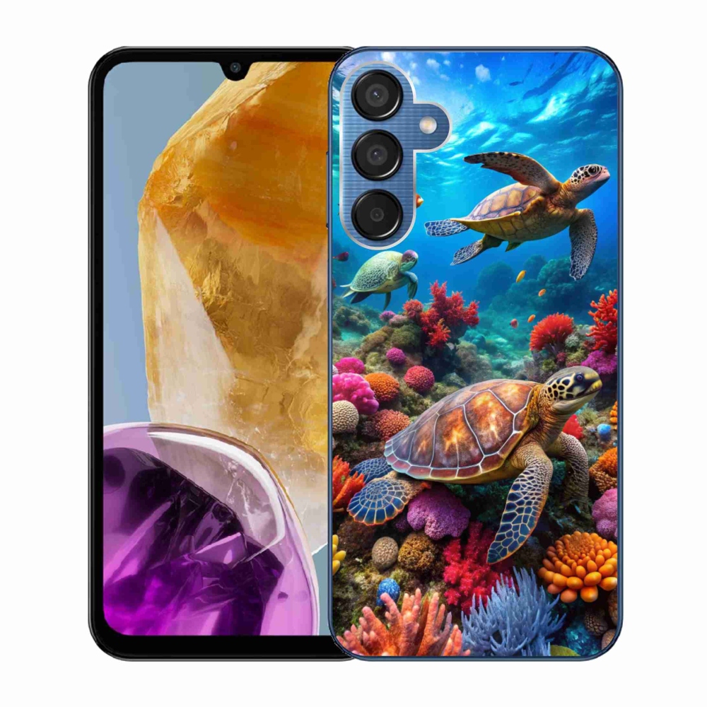 Zselés borítás mmCase Samsung Galaxy M15 5G - Sea World 2