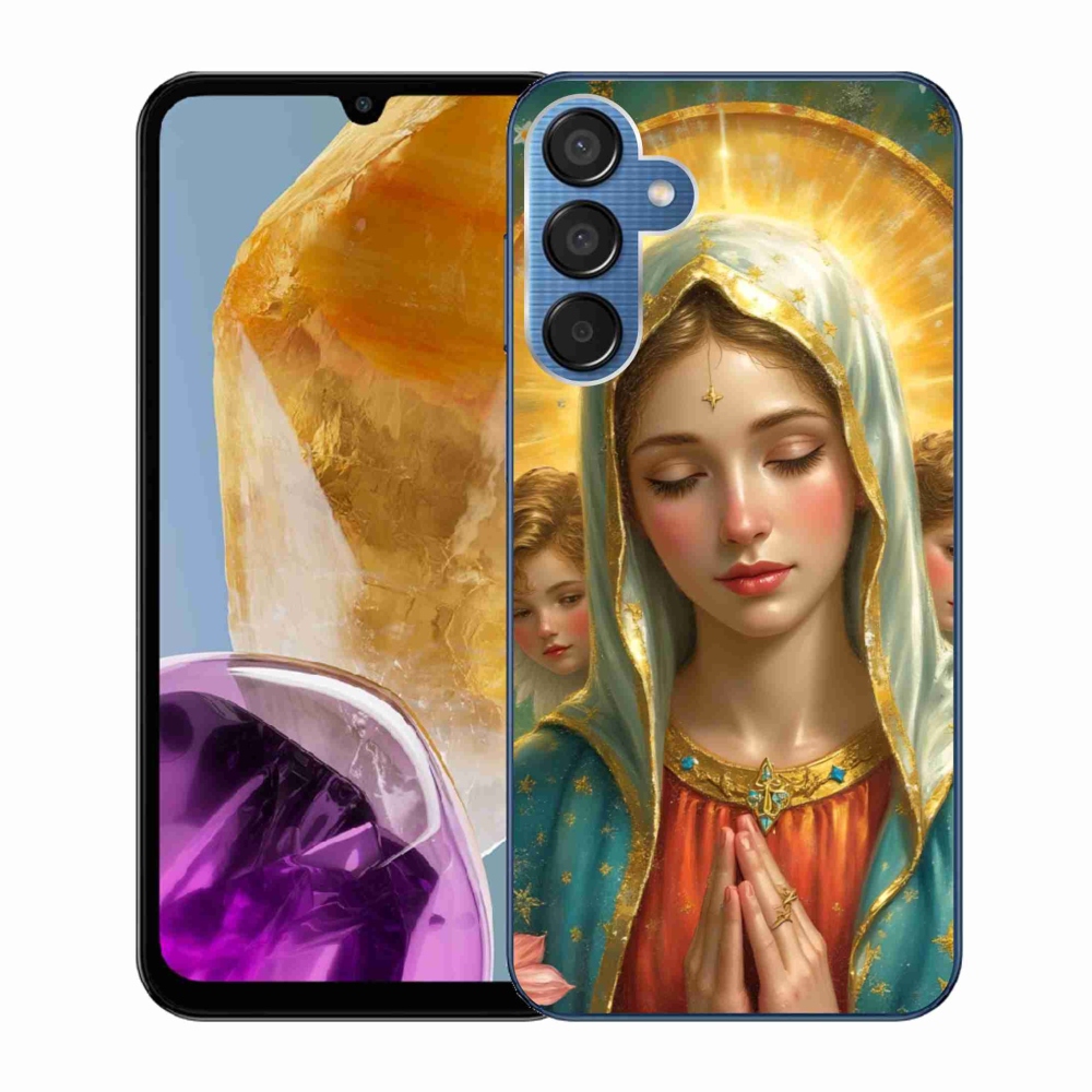 Gél borítás mmCase Samsung Galaxy M15 5G - vallási motívum 3