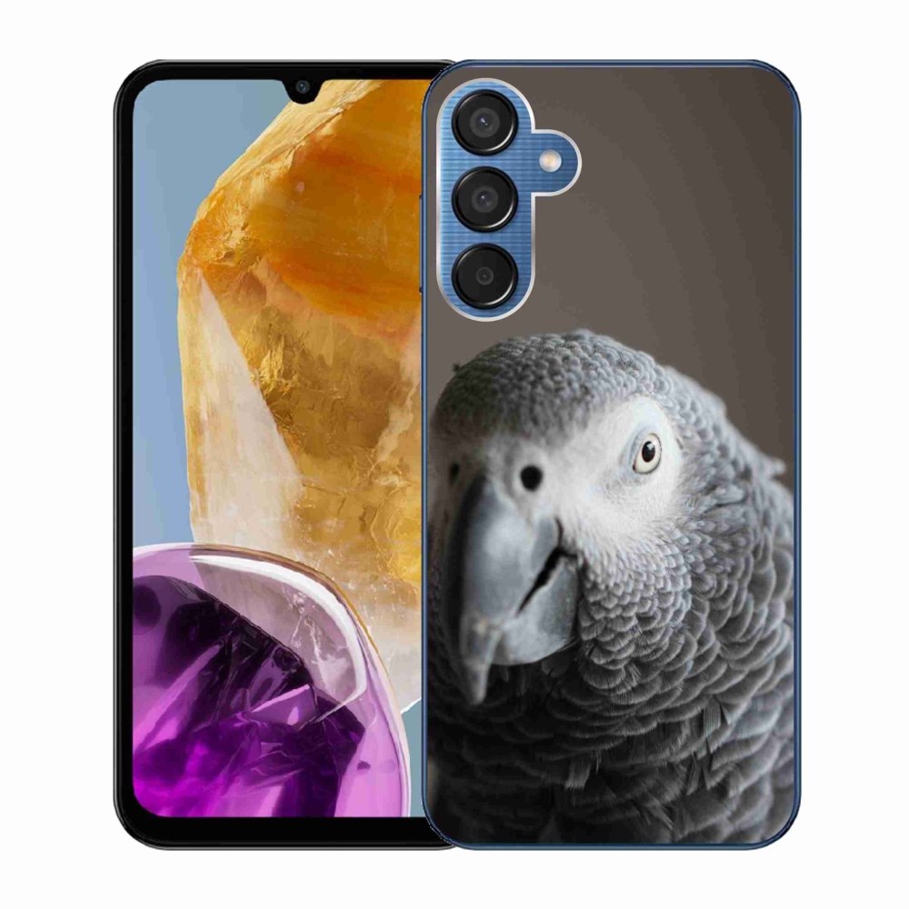 Zselés borítás mmCase Samsung Galaxy M15 5G - papagáj jacco 2