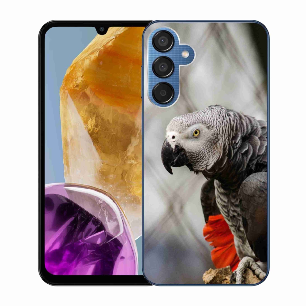 Zselés borítás mmCase Samsung Galaxy M15 5G - papagáj jacco 3