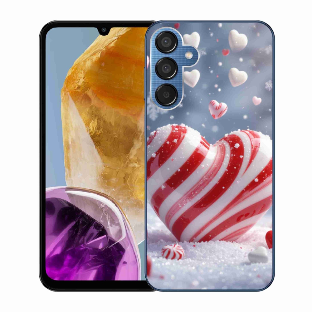 Gél borítás mmCase Samsung Galaxy M15 5G - édes szív