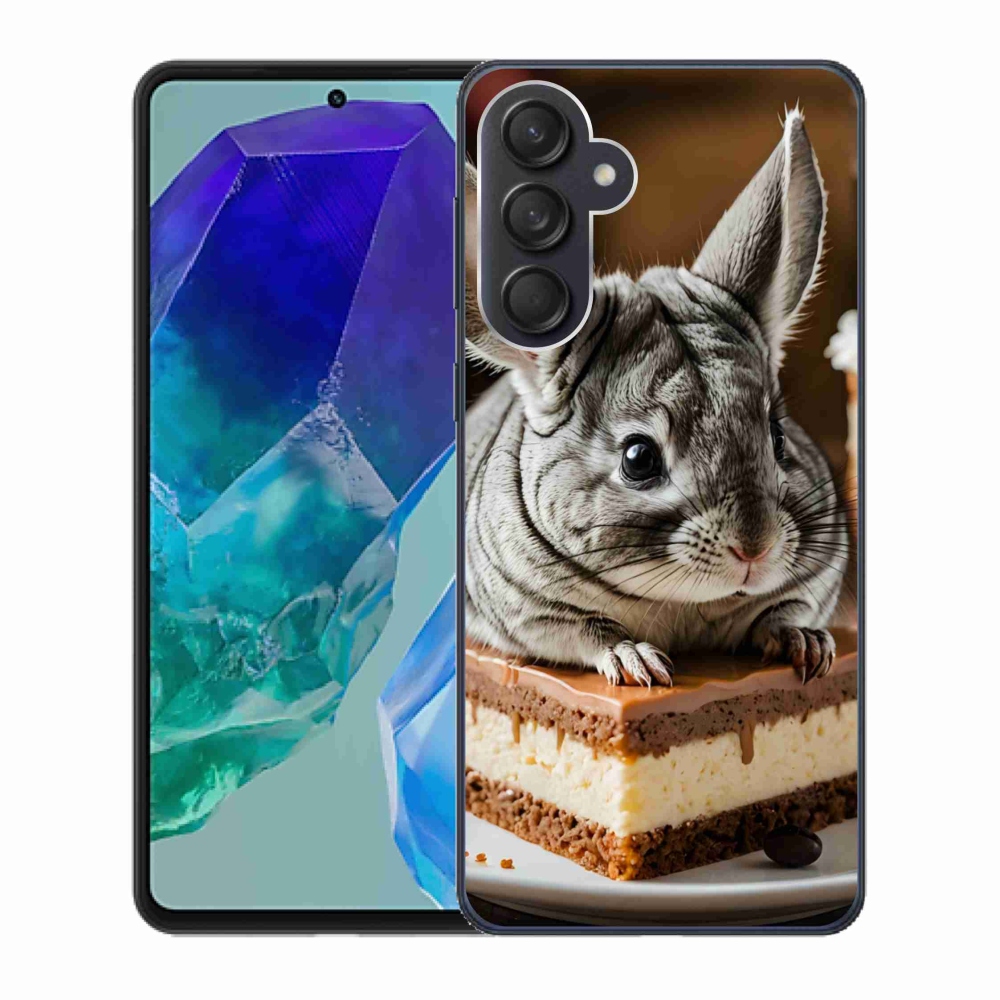 Gél védőhuzat mmCase Samsung Galaxy M55 5G - csincsilla