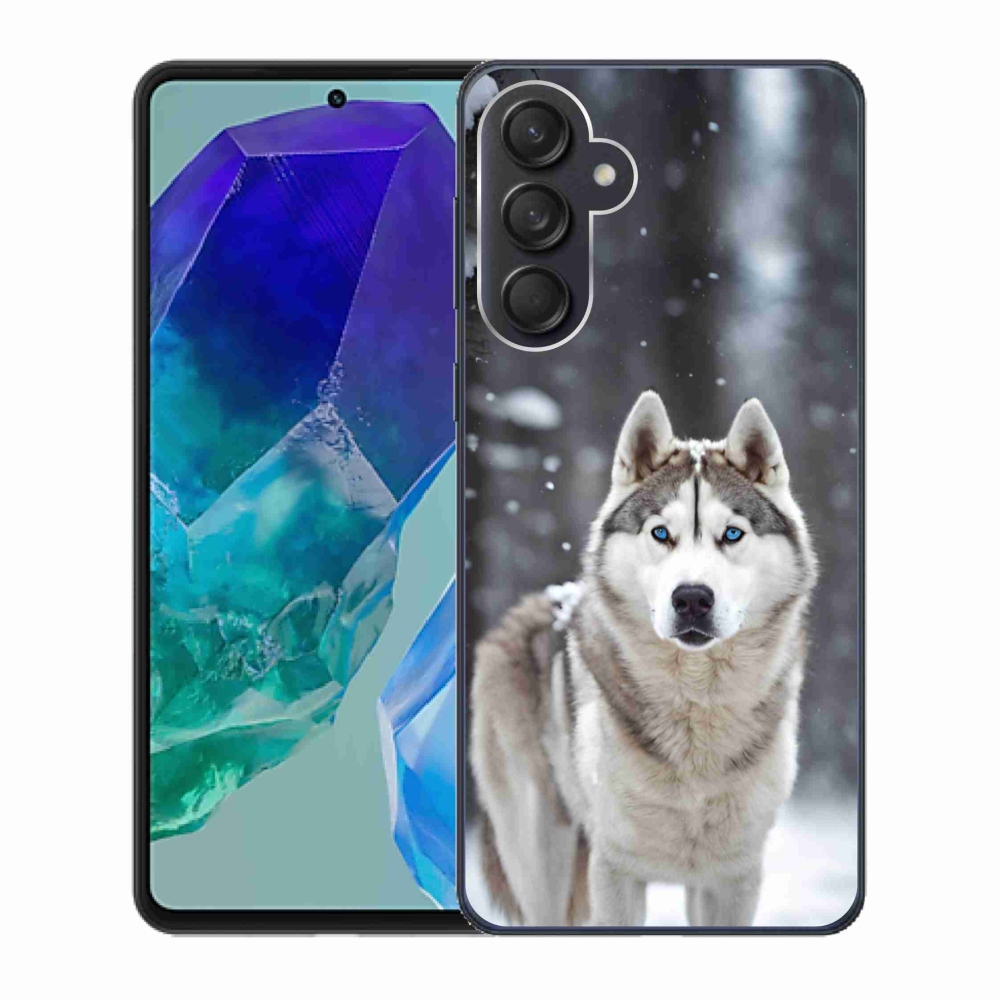 Zselés borítás mmCase Samsung Galaxy M55 5G - husky 2