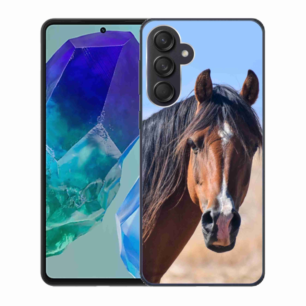 Zselés borítás mmCase Samsung Galaxy M55 5G - nyugodt ló