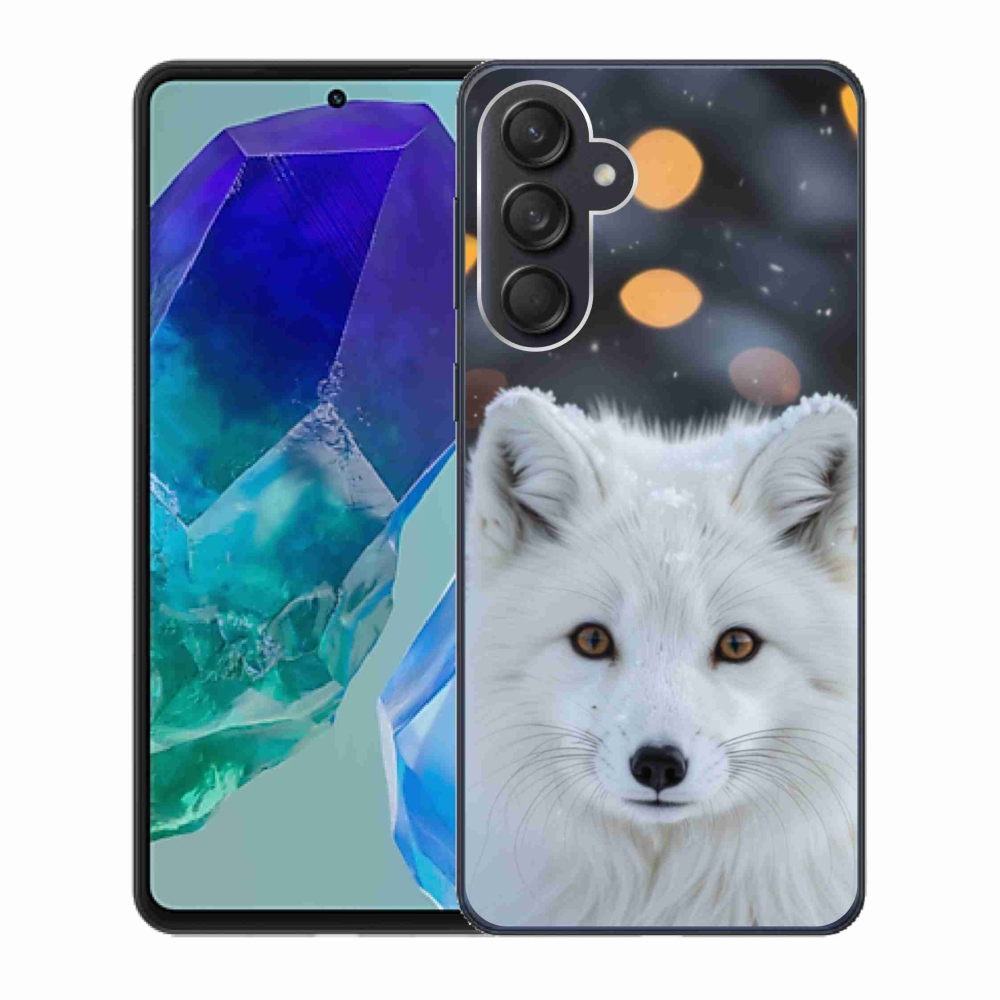 Gél védőhuzat mmCase Samsung Galaxy M55 5G - polár róka