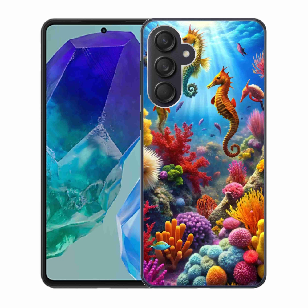 Gél borítás mmCase Samsung Galaxy M55 5G - Sea World 3