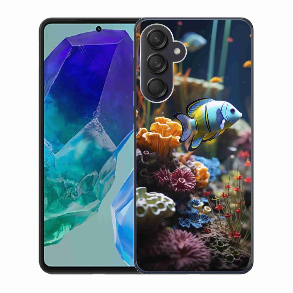 Gél borítás mmCase Samsung Galaxy M55 5G - Sea World 5 - Sea World 5