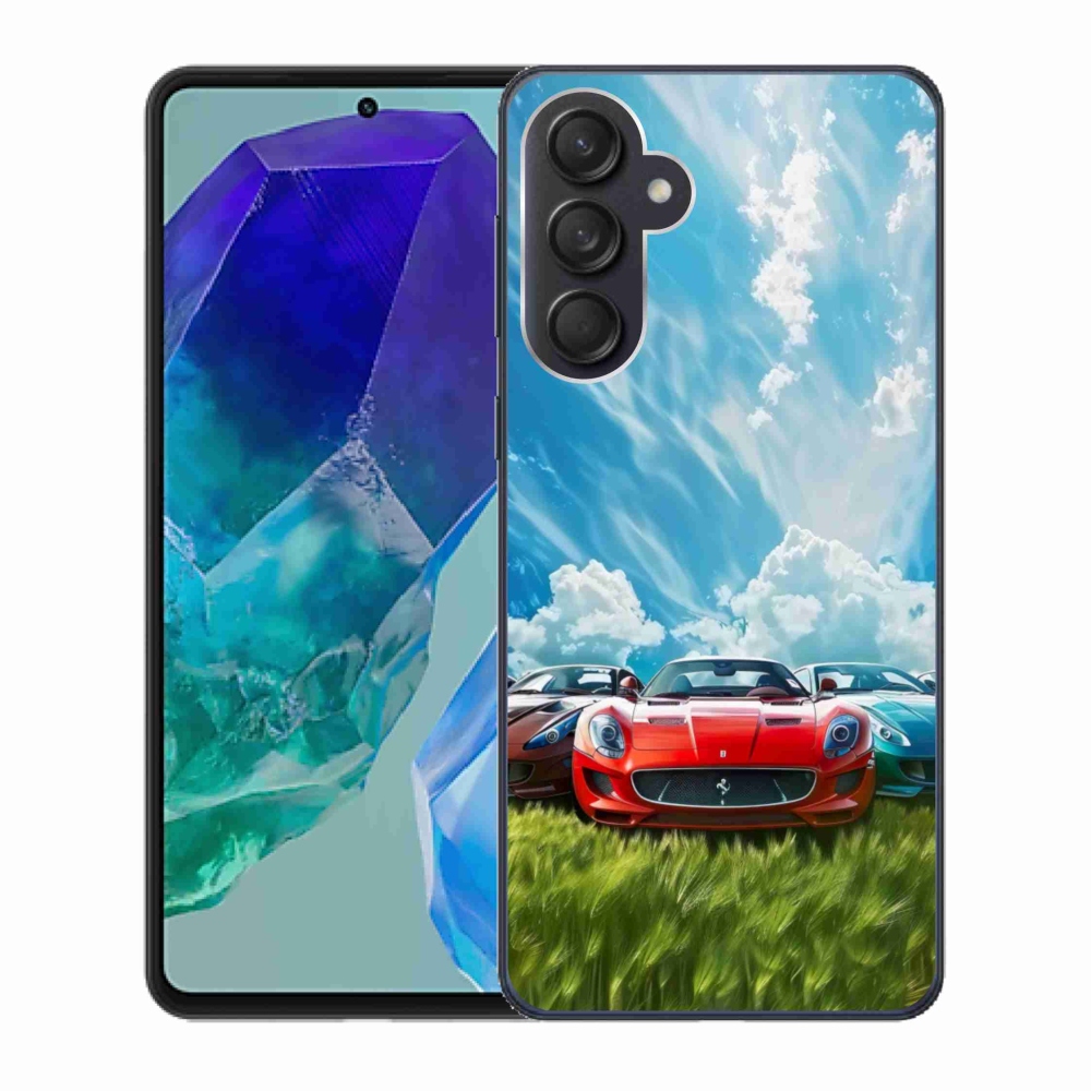 Gél borító mmCase Samsung Galaxy M55 5G - sportkocsikhoz