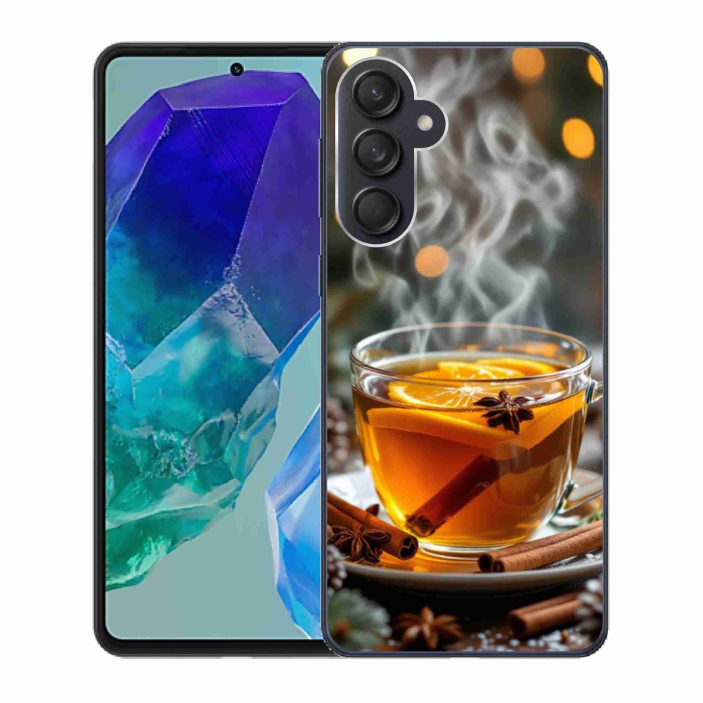 Gél borítás mmCase Samsung Galaxy M55 5G - Karácsonyi puncs