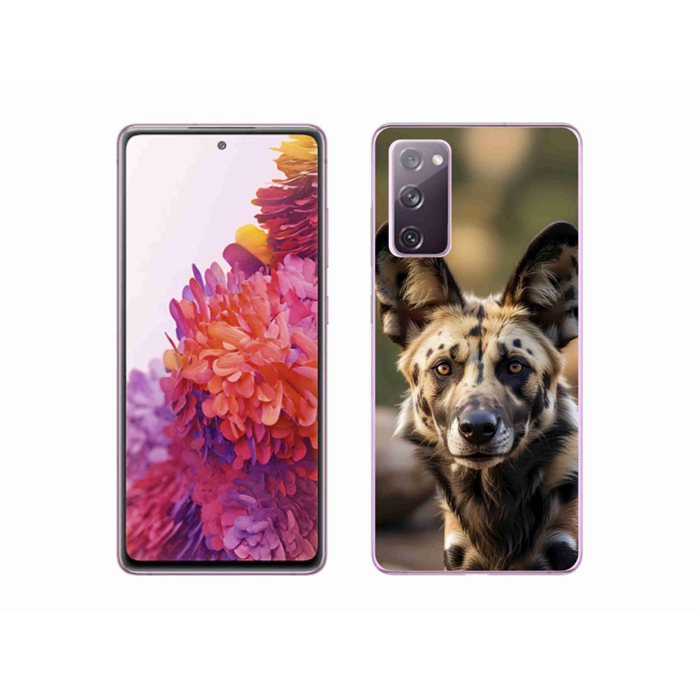 Gél borítás mmCase Samsung Galaxy S20 FE - Afrikai vadkutya - Samsung Galaxy S20 FE számára
