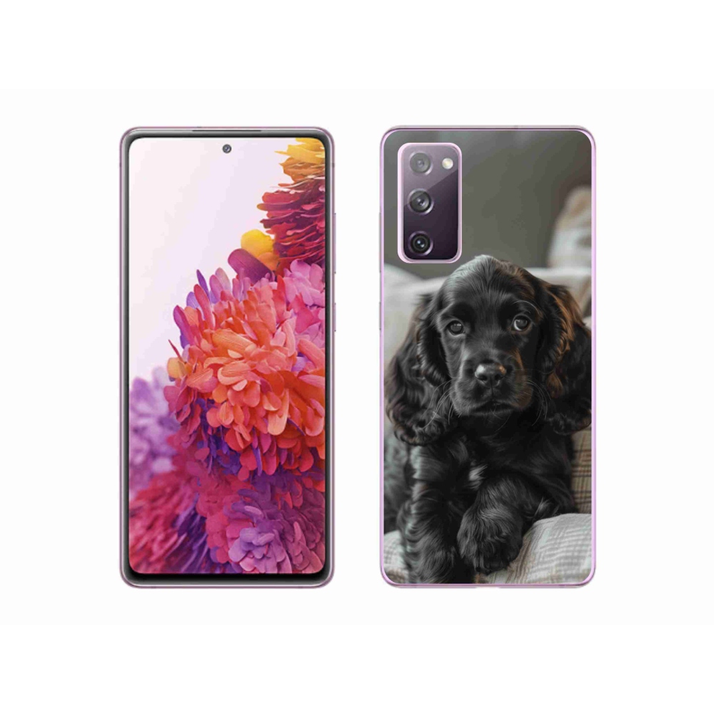 Zselés borítás mmCase Samsung Galaxy S20 FE készülékhez - English Cocker Spaniel