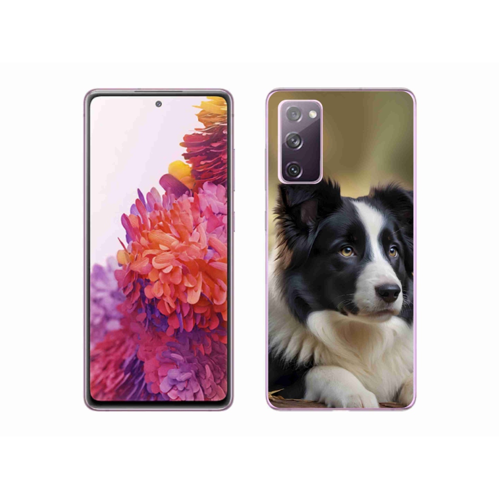 Gél borítás mmCase Samsung Galaxy S20 FE - border colie 2