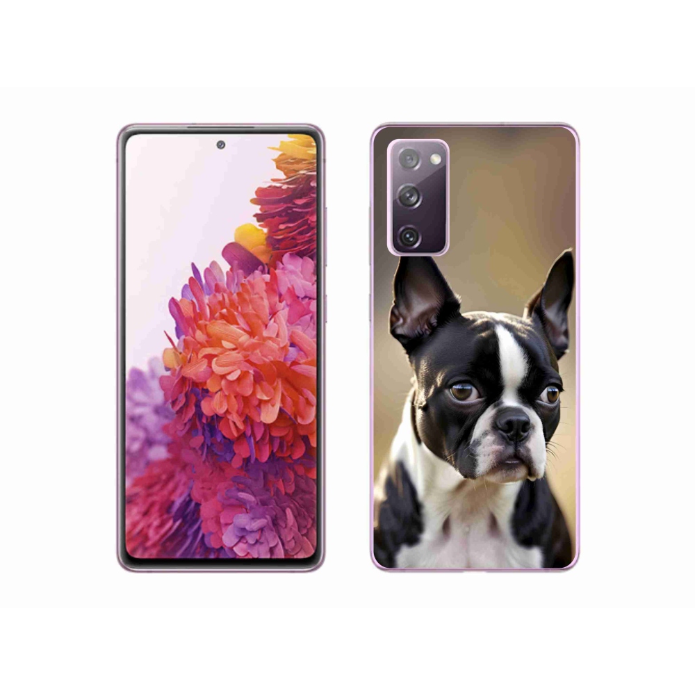 Gél borítás mmCase Samsung Galaxy S20 FE készülékhez - Boston Terrier