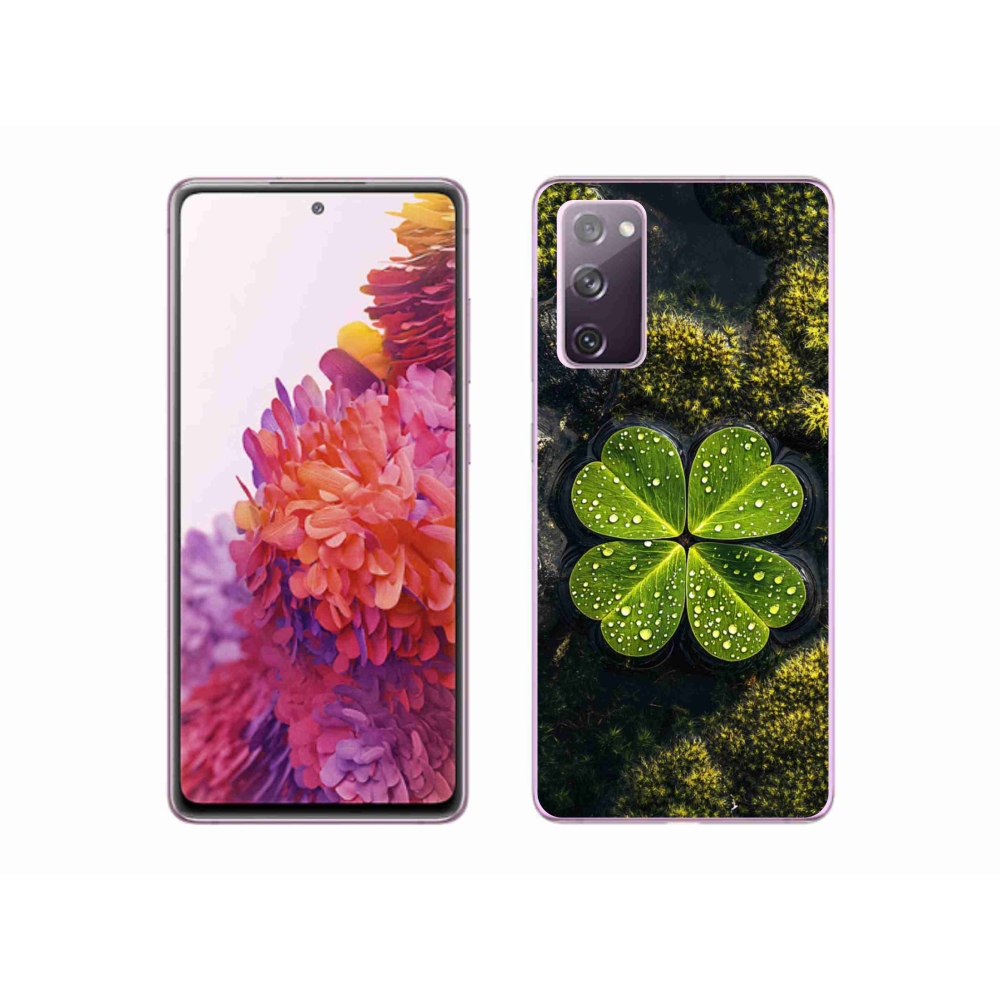 Gél borítás mmCase Samsung Galaxy S20 FE készülékhez - négylevelű lóhere