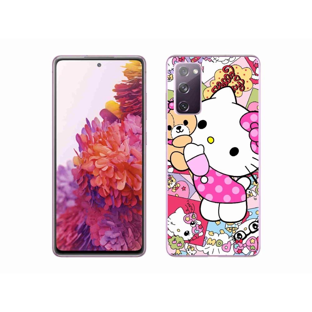 Zselés borítás mmCase Samsung Galaxy S20 FE - aranyos cica