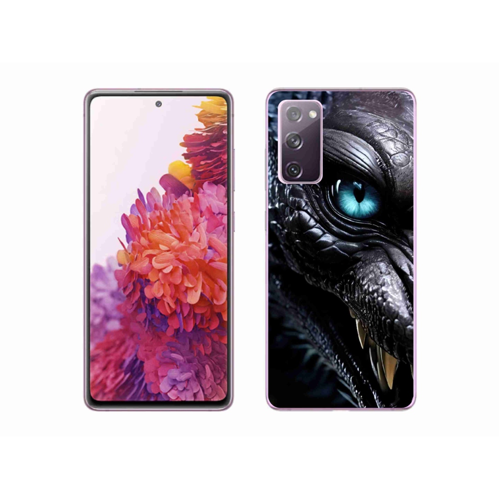 Zselés borítás mmCase Samsung Galaxy S20 FE készülékhez - sárkány nézet