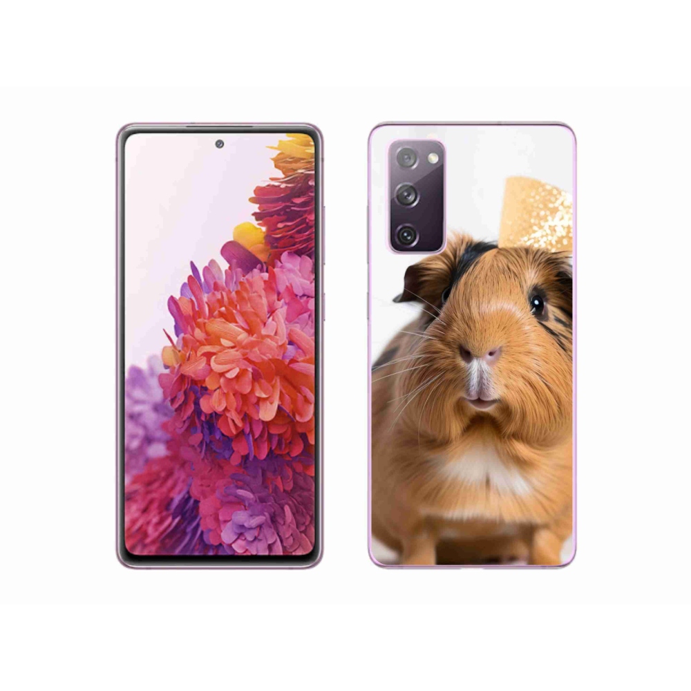 Zselés borítás mmCase Samsung Galaxy S20 FE - barna tengerimalachoz