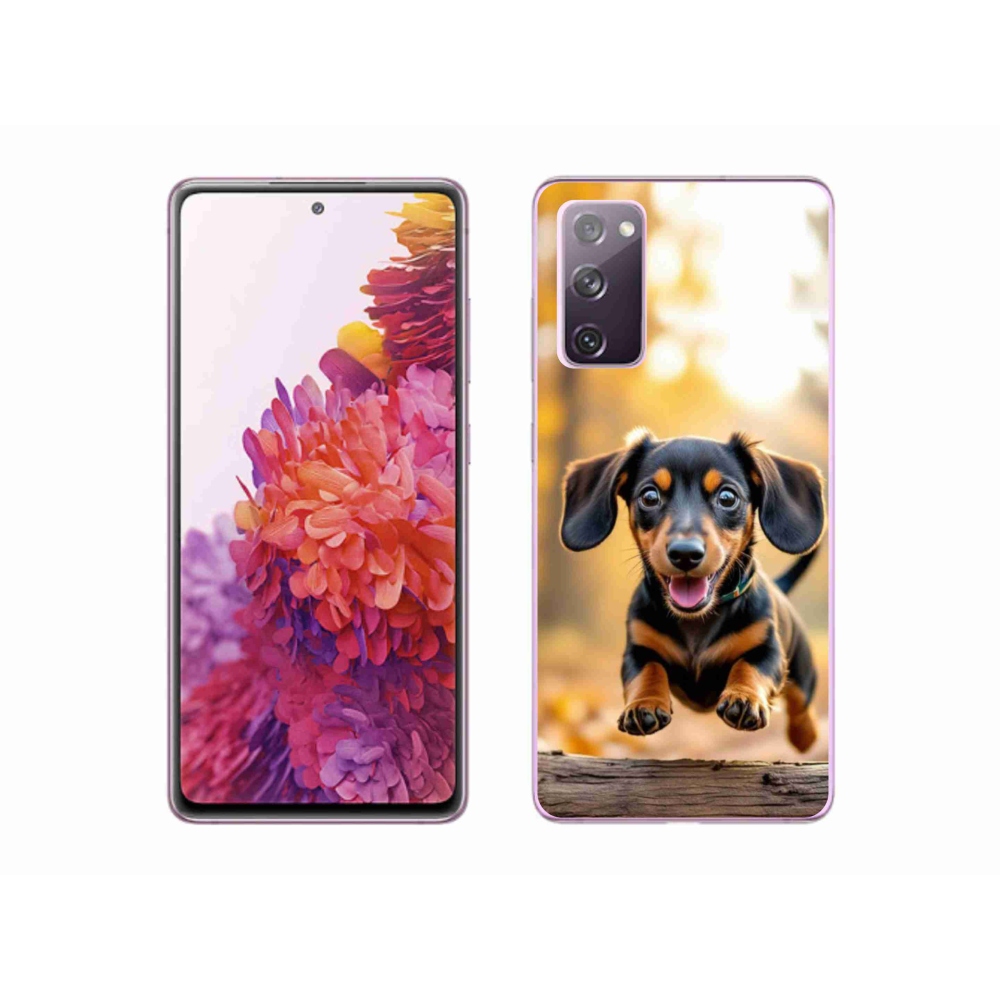 Gél védőhuzat mmCase Samsung Galaxy S20 FE - tacskó 2