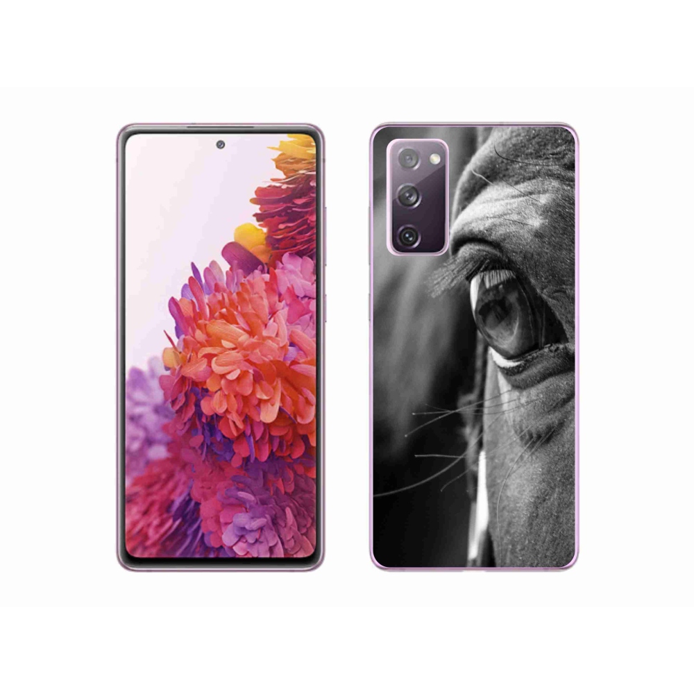 Zselés borítás mmCase Samsung Galaxy S20 FE készülékhez - ló nézet