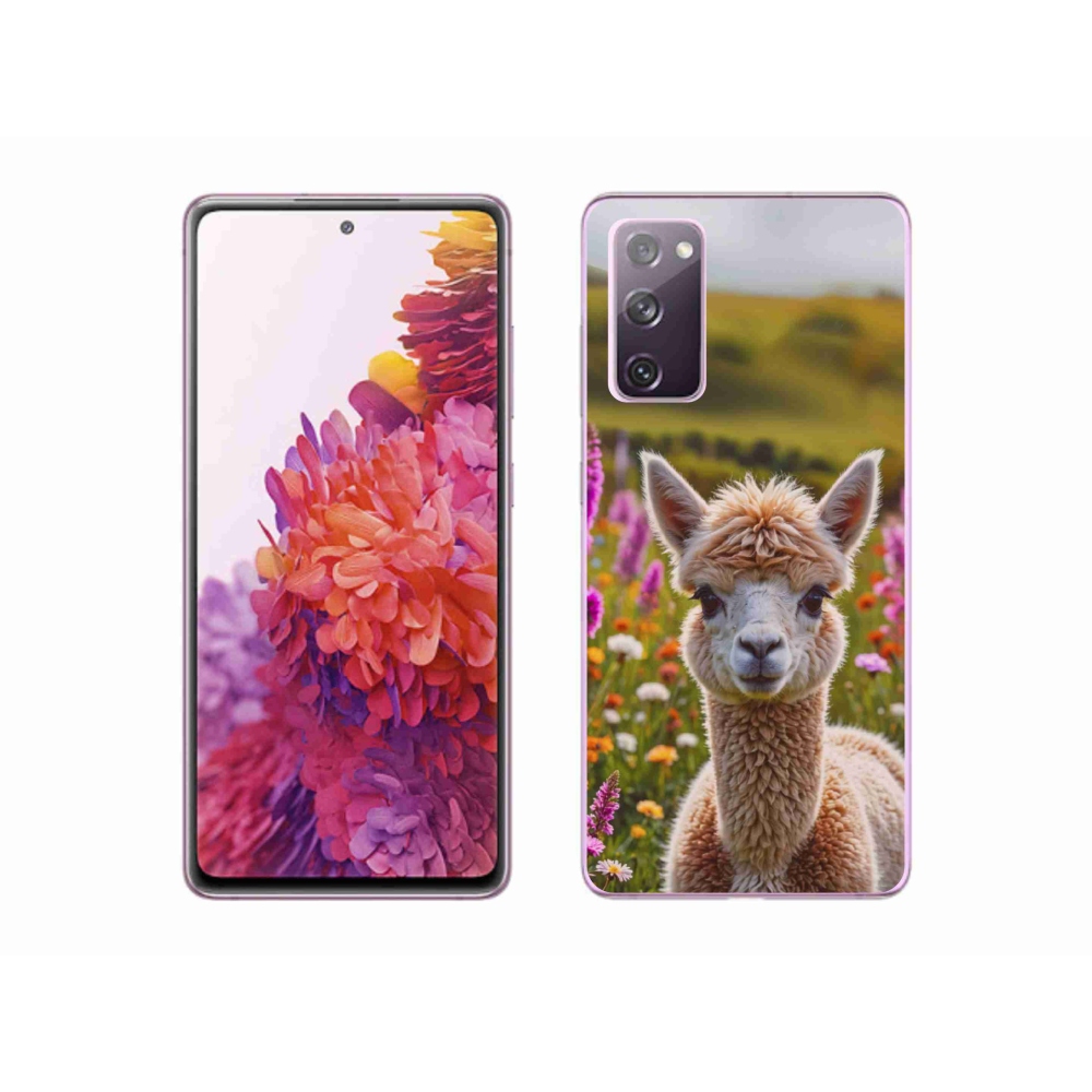 Zselés borítás mmCase Samsung Galaxy S20 FE készülékhez - láma a réten