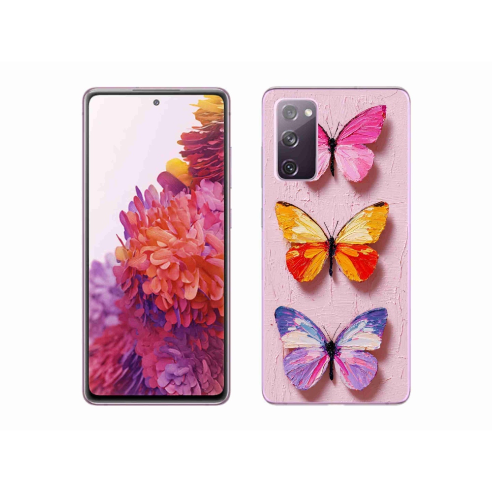 Gél borítás mmCase Samsung Galaxy S20 FE - pillangó szentháromsághoz