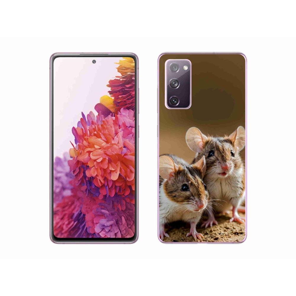 Zselés borítás mmCase Samsung Galaxy S20 FE - egér duóhoz