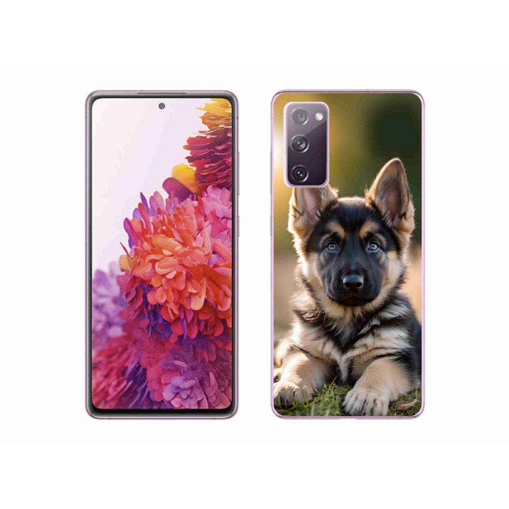 Gél borítás mmCase Samsung Galaxy S20 FE készülékhez - Német juhászkutya a természetben