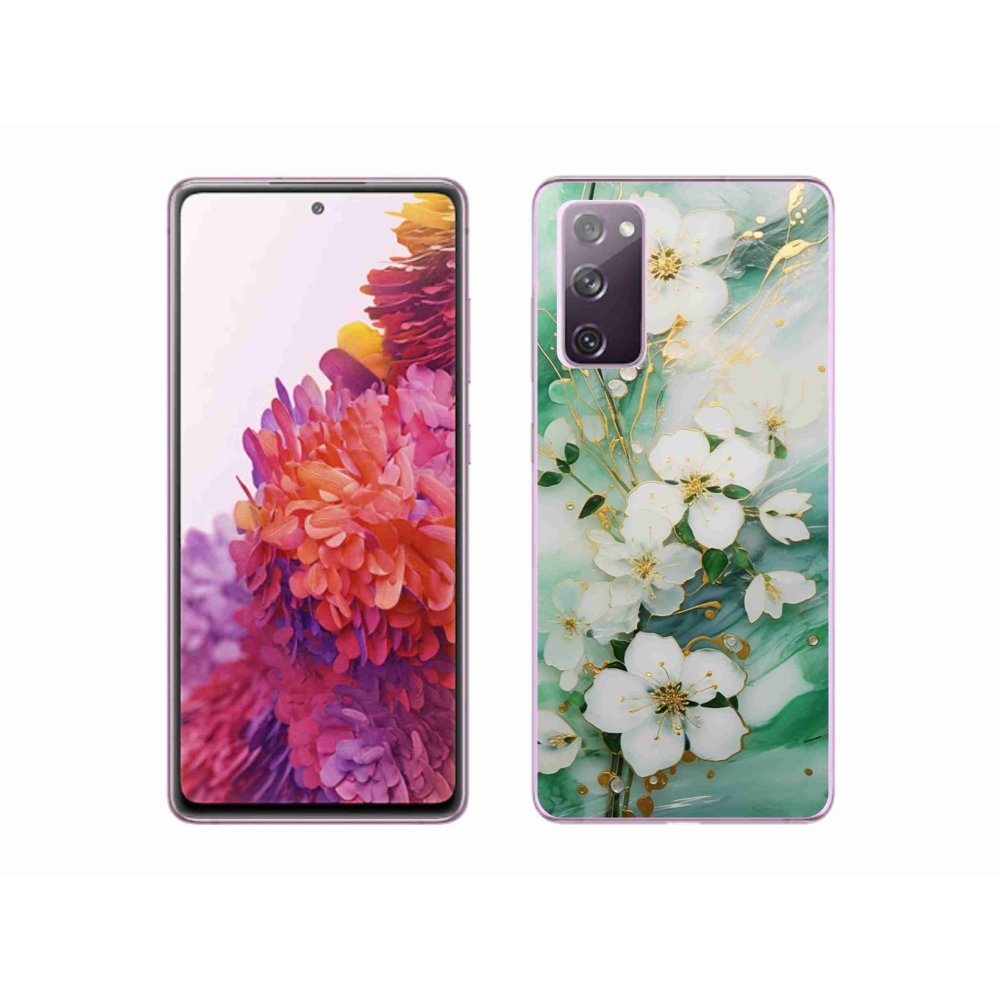Gél borítás mmCase Samsung Galaxy S20 FE - finom virágok
