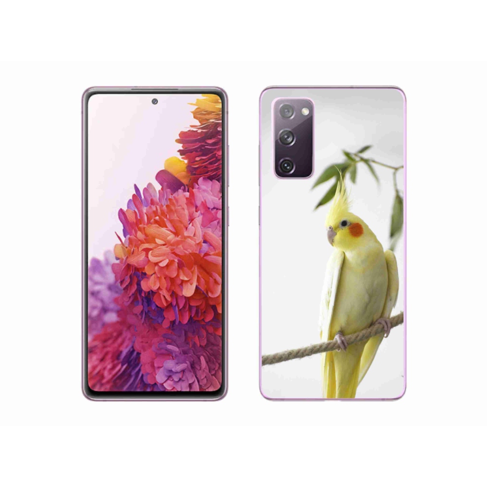 Gél borítás mmCase Samsung Galaxy S20 FE - papagáj korela chocholatá
