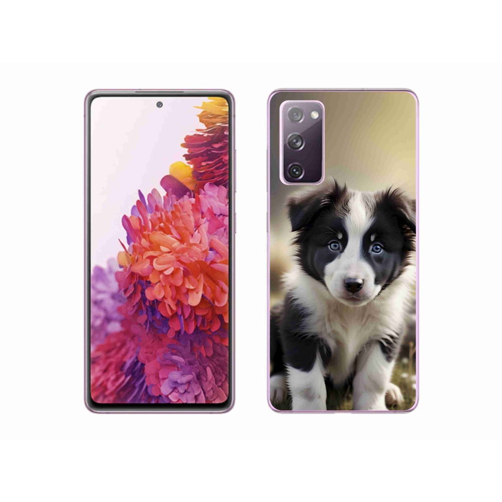 Gél borítás mmCase Samsung Galaxy S20 FE - aranyos border collie - Samsung Galaxy S20 FE számára