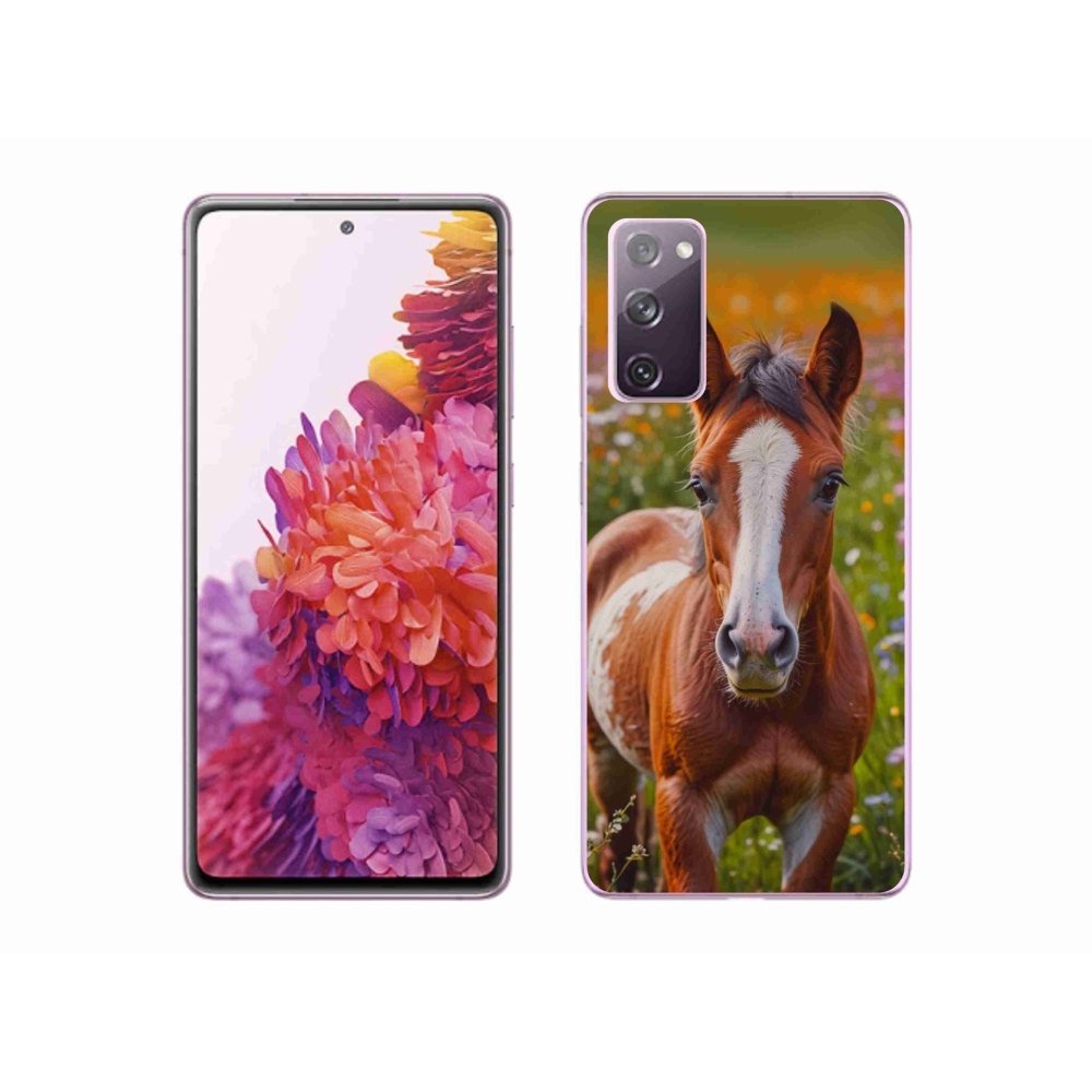 Gél borítás mmCase Samsung Galaxy S20 FE - aranyos csikó